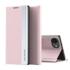 Etui Sleep Case Pro na iPhone 16e z klapką i podstawką - różowe