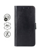 Crong Booklet Wallet - Etui iPhone 11 Pro Max z kieszeniami + funkcja podstawki (czarny)