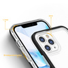 Clear 3in1 etui do iPhone 11 Pro Max żelowy pokrowiec z ramką czarny