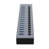 HUB 16-portowy z włącznikiem USB-A 3.0 - szary