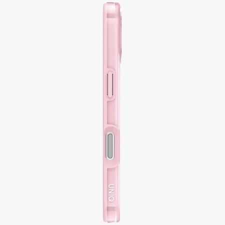 Etui UNIQ Clario do iPhone 17 Magclick   Charging różowy