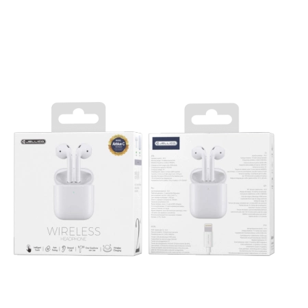 JELLICO słuchawki bezprzewodowe AirBlue C Biały