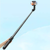 Selfie-Stick / Teleskopstange mit Ständer und Bluetooth-Fernbedienung 1,5 m Ugreen LP586 – Schwarz