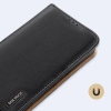 Dux Ducis Hivo echt Leder booktype case schutzhülle aufklappbare hülle für iPhone 14 Pro Max braun