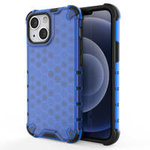 Honeycomb etui pancerny pokrowiec z żelową ramką iPhone 13 mini niebieski