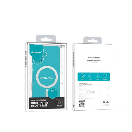 Etui Nillkin Nature TPU Pro Magnetic iPhone 16 (niebieski)