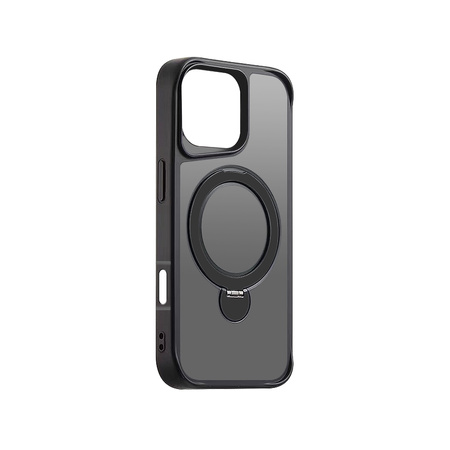 Nakładka Etteri Matt Mag Ring do iPhone 16 Pro Max 6,9" czarna
