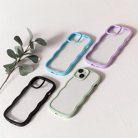 Nakładka Wave do iPhone 15 Pro 6,1&quot; niebieska