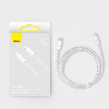 Baseus Dynamic kabel USB Typ C - Lightning Power Delivery 20W 1m  niebieski (CALD000003)