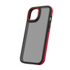 Nakładka Crystal Black do iPhone 16 6,1&quot; czerwona