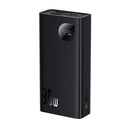 Powerbank Baseus Adaman2 10000mAh, 2xUSB, USB-C, 30W (czarny)