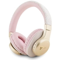 Guess Bluetooth On-Ear-Kopfhörer GUBH604GEMP rosa/rosa 4G Script