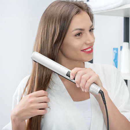 Prostownica do włosów Hoco DAR47 biała