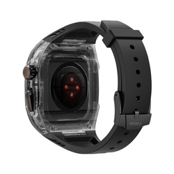 WiWU - Pasek do smartwatcha Wi-WB014 2w1 Armor Watch Band 49mm - czarny