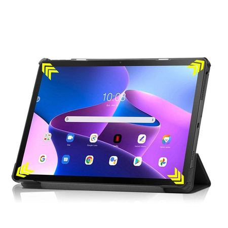 Schutzhülle LENOVO TAB M10 PLUS 10.6 3RD GEN Tech-Protect SmartCase schwarz