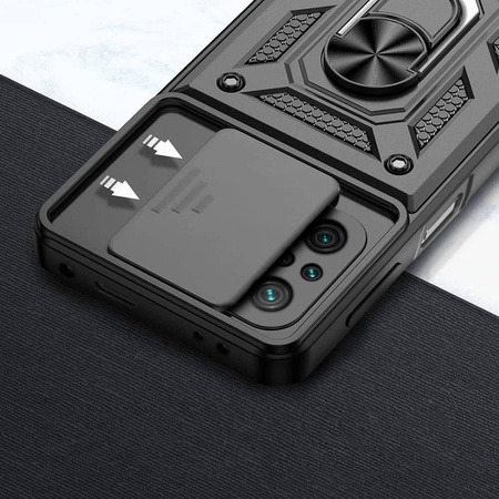 Nakładka Defender Slide do Xiaomi Redmi Note 10 Pro / 10 Pro Max czarna