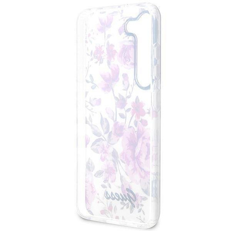 Guess GUHCS23SHCFWST S23 S911 weiß/weiß Hardcase Flower Collection