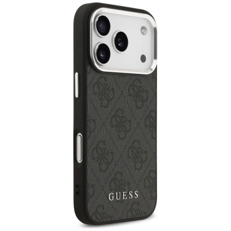 Guess 4G Classic Logo MagSafe Hülle für iPhone 17 Pro - Schwarz