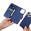 iCarer Wallet Case 2in1 iPhone 14 Pro Max Leder Flip Cover Anti-RFID blau (WMI14220728-BU)