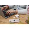 FORCELL F-AUDIO słuchawki bezprzewodowe / bluetooth stereo TWS CLEAR Sound białe