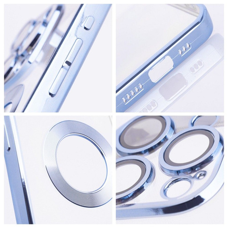 Futerał GLAM do IPHONE 16 Pro Max niebieski