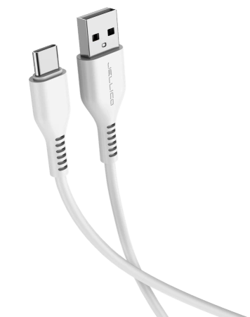 JELLICO kabel KDS-32 USB-C USB 3.1A 2M Biały