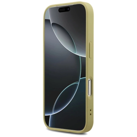 Guess Fixed Glitter Big 4G Hülle für iPhone 17 Pro - Gold