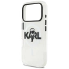 Karl Lagerfeld IML Karl Sketch Logo MagSafe Case für iPhone 17 Pro - Transparent