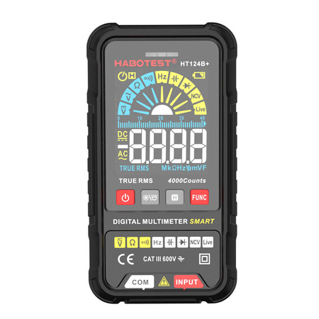 Cyfrowy multimetr uniwersalny Habotest HT124B+
