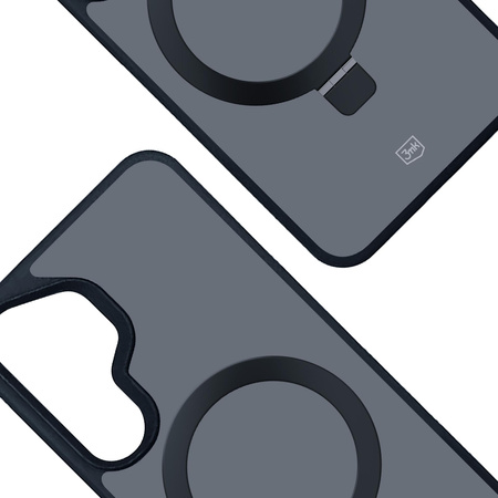 Samsung Galaxy S25 - 3mk Smoke Case Mag&Stand