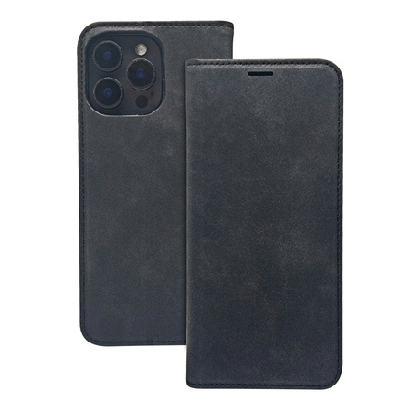 Etui Smart Suede do Xiaomi Redmi Note 13 5G (global) czarne