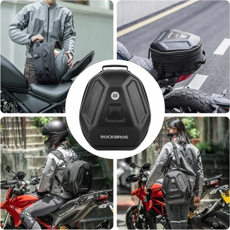 Rockbros 30140026001 motorcycle tank bag 35 l - black