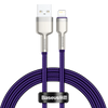 Baseus Cafule Series Metal Data Cable USB to IP 2.4A 1m Purple