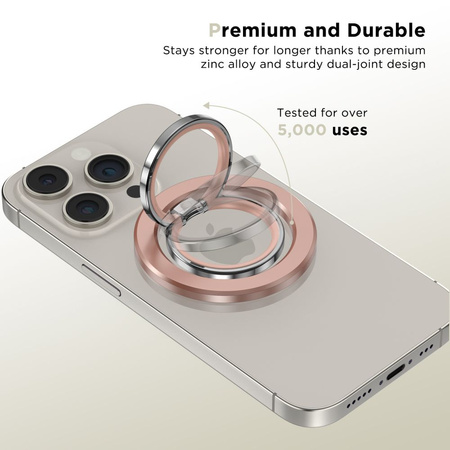 TECH-PROTECT MMR300 MAGSAFE PHONE RING ROSE GOLD