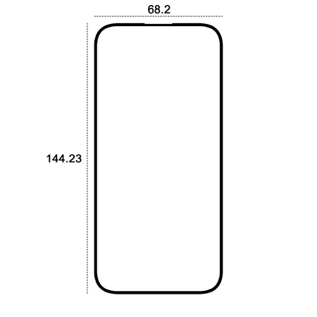 Etteri szkło hartowane 9D do iPhone 16 6,1"