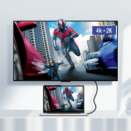 Kabel USB-C do USB-C 3.1 PD UGREEN Power Delivery 60W 1,5m (czarny)