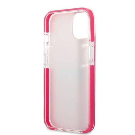 Original Case IPHONE 13 MINI Karl Lagerfeld Hardcase Choupette Head (KLHCP13STPECPI) pink