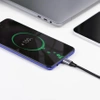 Ugreen angle cable USB Type C - USB Type C Power Delivery 60 W 20 V 3 A 1 m black-gray cable (US255 50123)