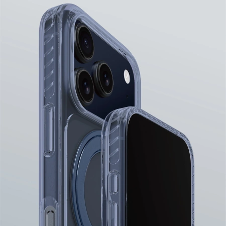 AmazingThing Titan Pro MagSpin Hülle für iPhone 17 Pro Max, kompatibel mit MagSafe, Blau