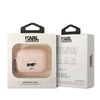 Karl Lagerfeld Silicone NFT Choupette Head 3D - Etui AirPods Pro 2 (różowy)