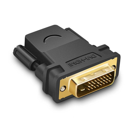 Ugreen przejściówka HDMI (żeński) - DVI 24+1 (męski) FHD 60 Hz czarny (20124)