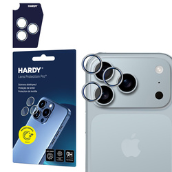 Apple iPhone 17 Pro /17 Pro Max- HARDY Lens Protection Pro  Titanium Gray