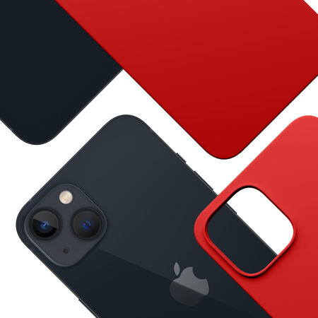 Apple iPhone 13 - 3mk Hardy MagSilicone Red