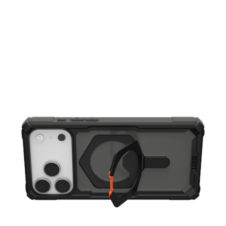 UAG Plasma XTE MagSafe Case for iPhone 17 Pro Max - Black and Orange