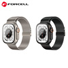Pasek do Apple Watch Forcell F-Design FA11 zatrzask stal 38 / 40 / 41 mm srebrny