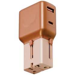 Ładowarka sieciowa Energea TravelGo      Adapter 35 USB-A/USB-C 35W pomarańczowy