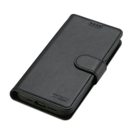 Schutzhülle APPLE IPHONE 15 PLUS Tech-Protect Wallet MagSafe schwarz