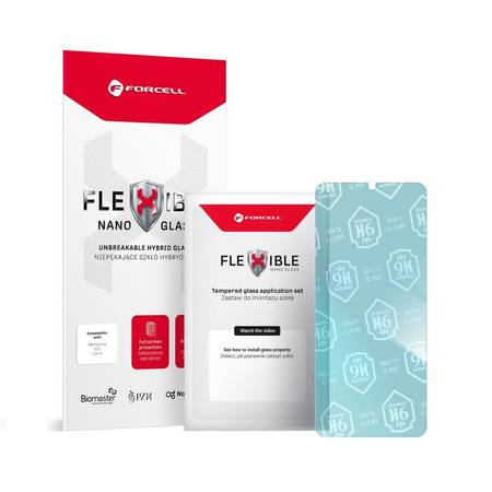 Forcell Flexible Nano Glass - szkło hybrydowe do Samsung Galaxy A22 4G