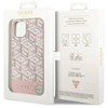 Guess GUHMP14MHGCFSEP iPhone 14 Plus 6.7" pink/pink hard case GCube Stripes MagSafe