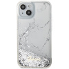 Guess GUHCP14SLCSGSGH iPhone 14 6.1" biały/white hardcase Liquid Glitter Marble